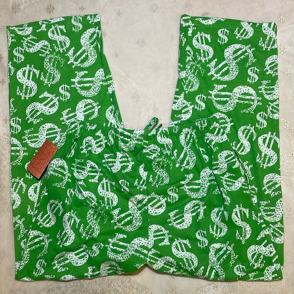 American Legends Men’s Money Lounge XL Sleep Pants - Picture 3 of 8